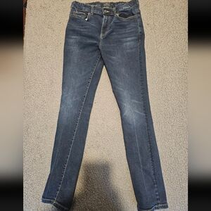 Kids Lucky Brand Dark Blue Straight Leg Jeans